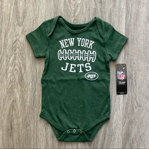 NFL Baby Bodysuit Jets Team Green Body 24 Months